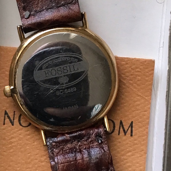 RARE VINTAGE 1990’s MOSIAC FOSSIL WATCH SC-5289 - Picture 8 of 8